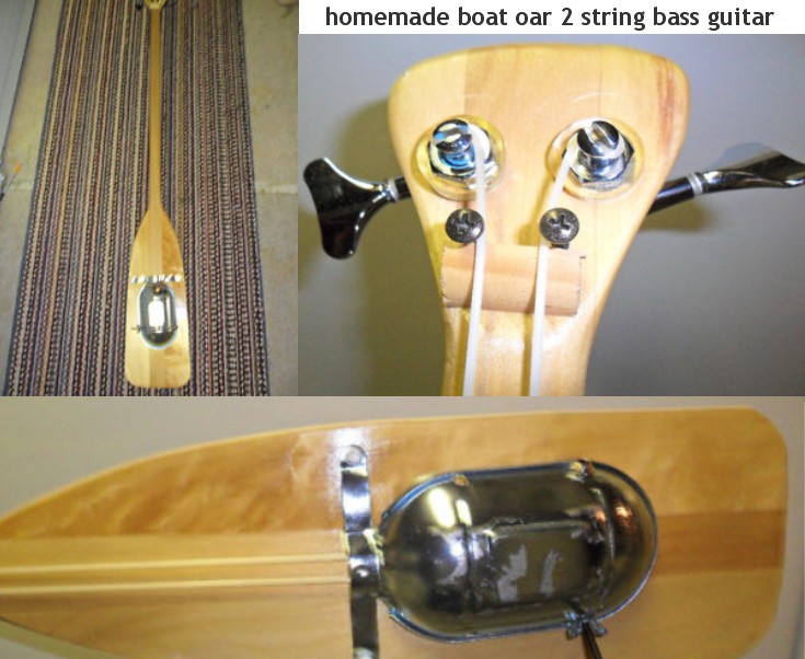 Boat Oar 2-String Bass
