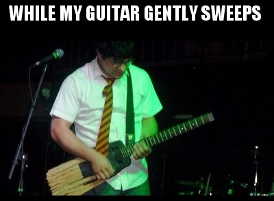 While My Guitar Gently Sweeps