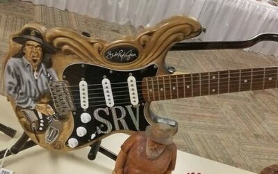 SRV Carved Guitar : Soulful Soloist Turned Serial Killer