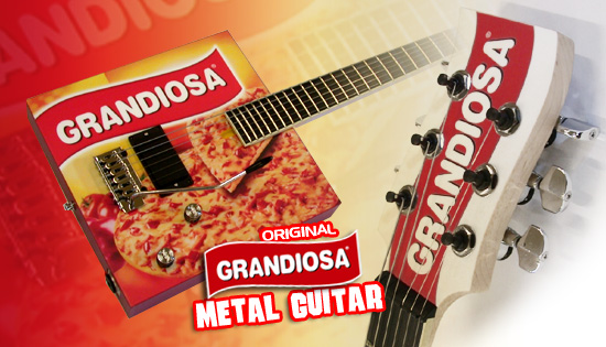 Pizza Box Guitar… But Where is the Olive ?