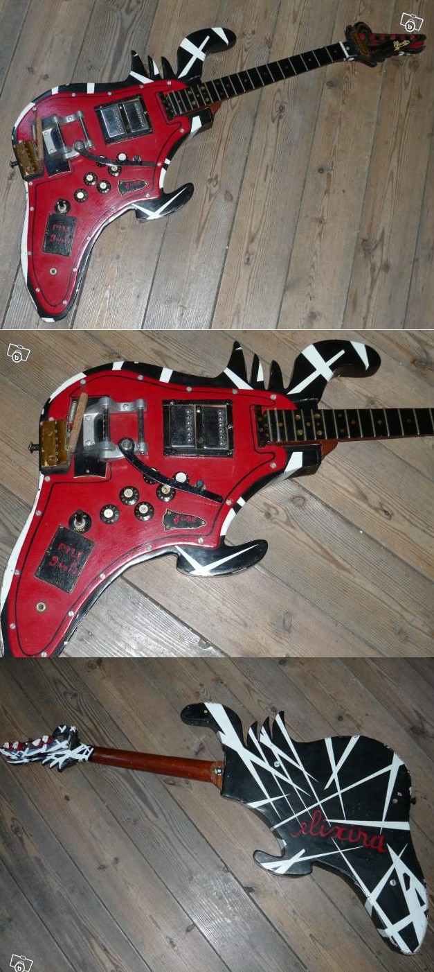Bizarre Homemade Guitar