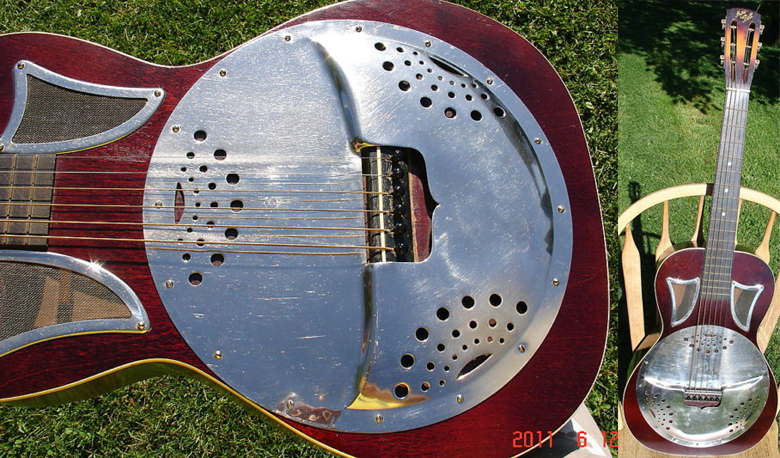 The 1935 May Bell Faux Resonator : Oldest Guitar Fail Ever ?