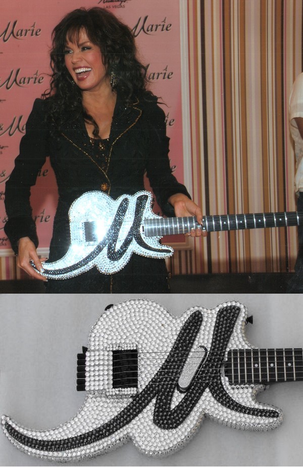 Marie Osmond’s Bling Guitar