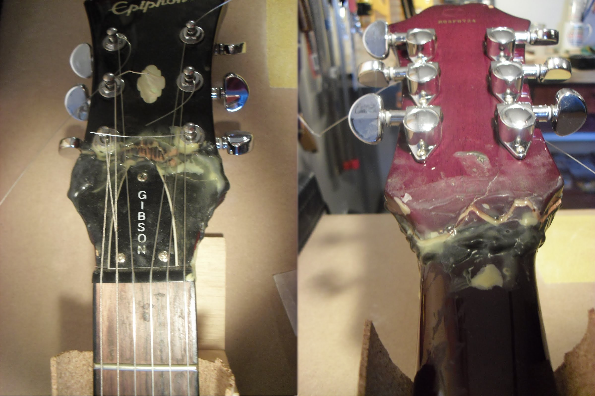 Headstock Repair… You’re Doing it Wrong !!