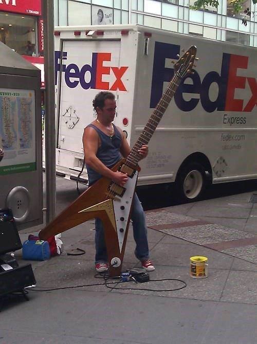 Busking-Epic-Level-Giant-Flying-V