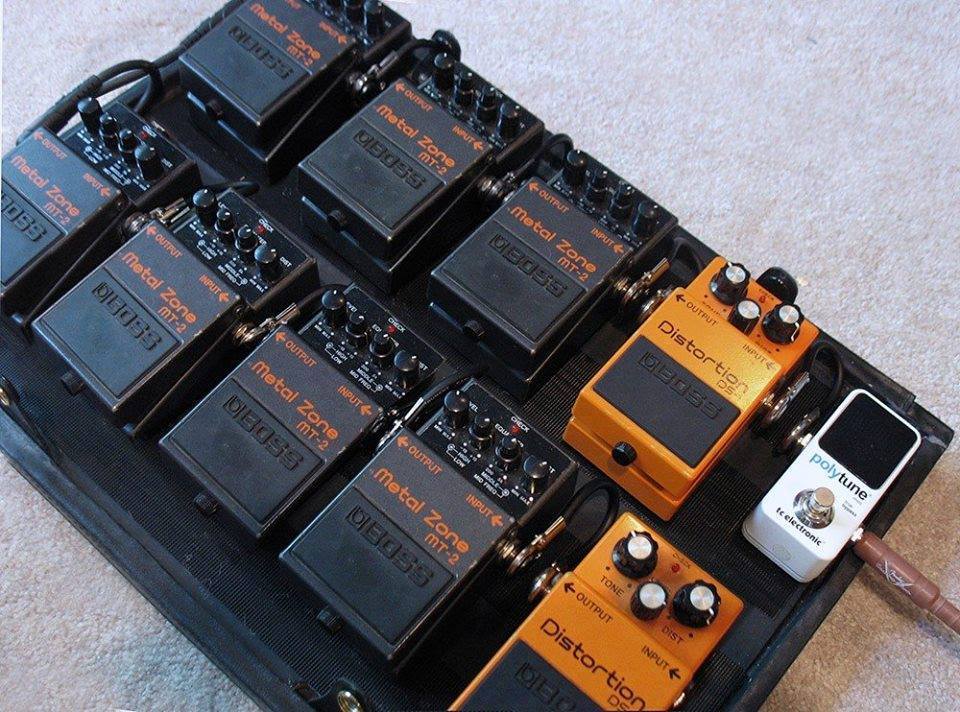 Metal-Zone-Pedalboard