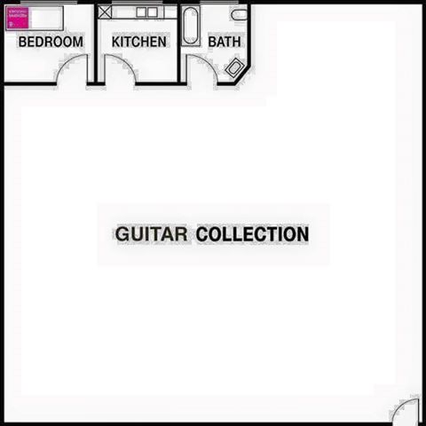 Guitar Geek Apartment