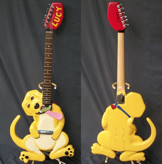 Hanging Dog Guitar