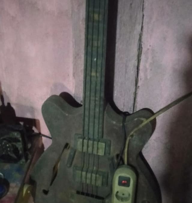 Beneath The Dirt, A Wonderful Teisco Excetro Bass ?