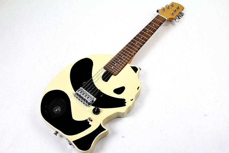 The Panda Guitar Looks Like It’s Suffering Through Your Jam Session