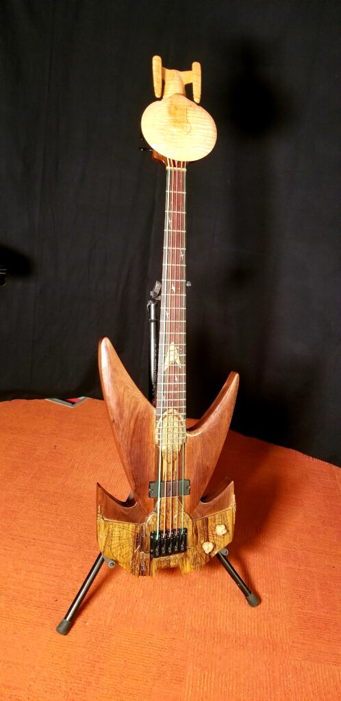 This Bass is Armed and Dangerous. Set Phasers to Jam!