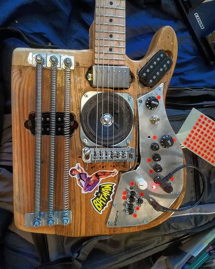 When Lumberjack Chic Goes Too Far: The Confusing Plank Guitar