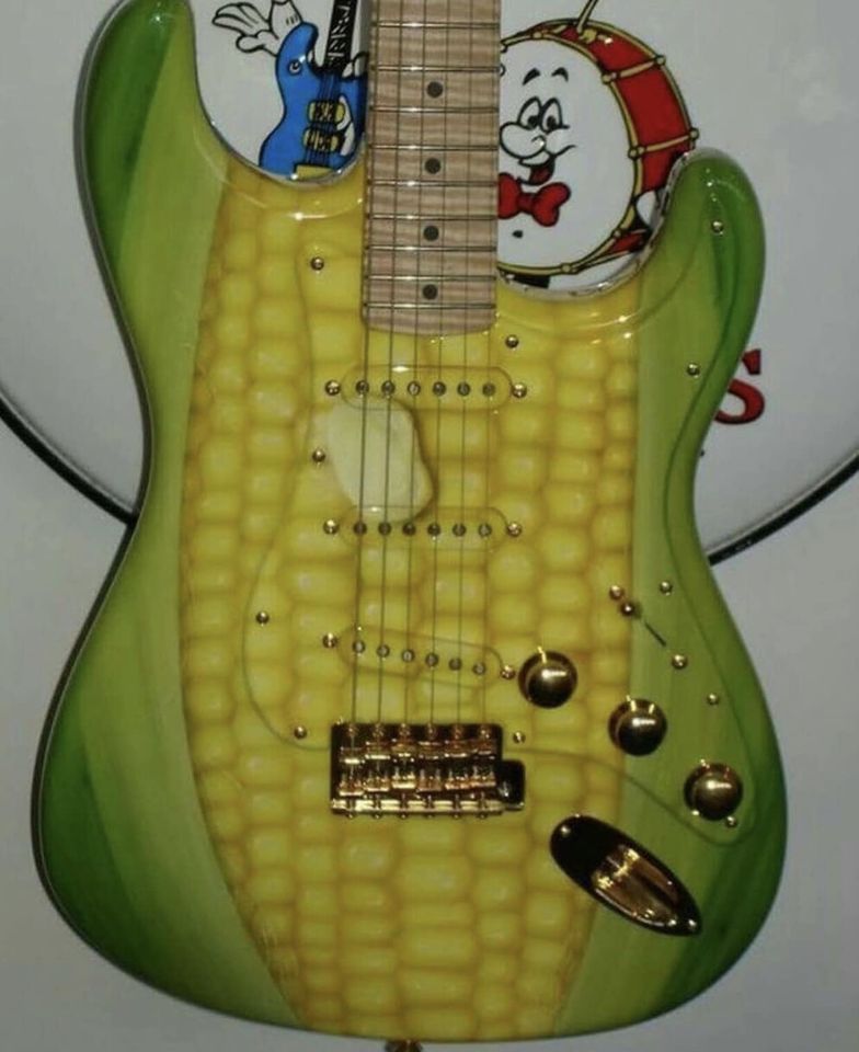 A-Maize-ing Strat: When Guitars and Food Collide