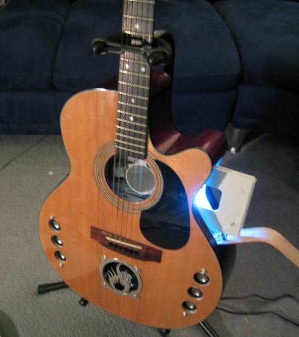 Strings and Circuits: When an Acoustic Guitar Becomes a Computer