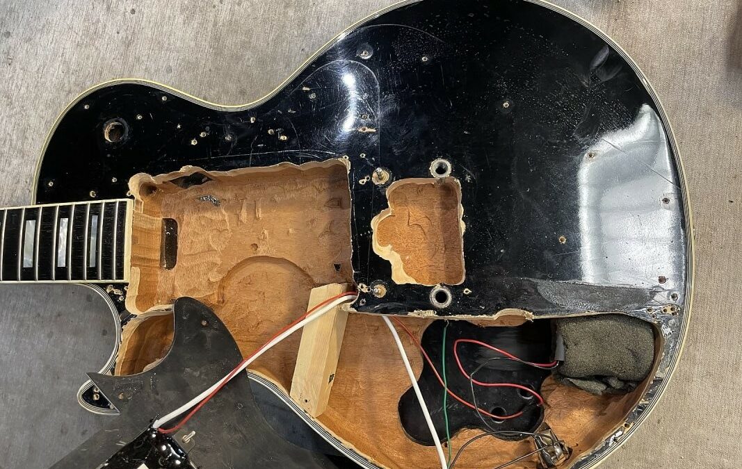 Hollow Ambitions of a Les Paul Weight Watchers Edition