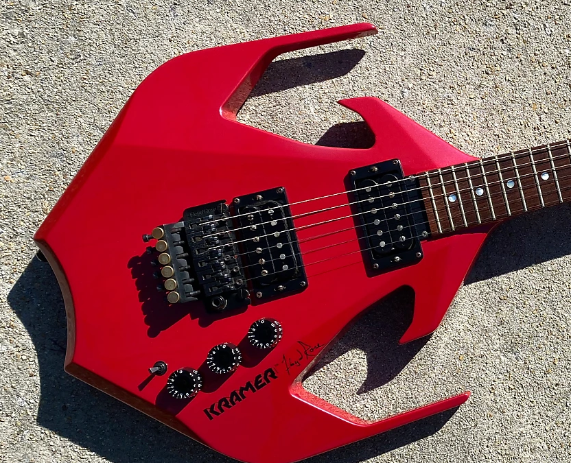 To Boldly Shred Where No Guitarist Has Shredded Before: The Kramer Triax!