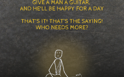 Guitar = Happiness. That’s It.