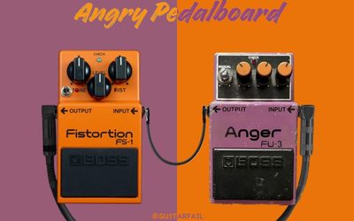 Self-Sustaining Angry Pedalboard