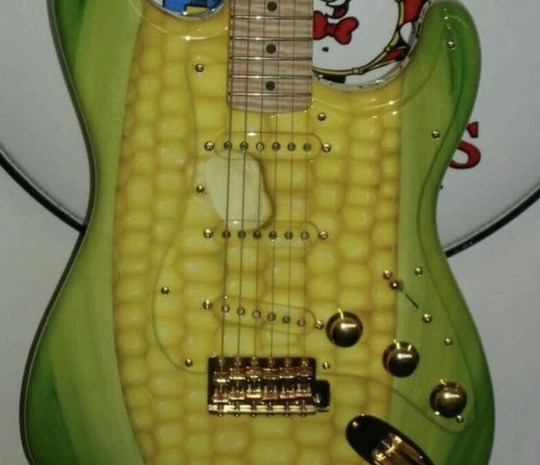 A-Maize-ing Strat: When Guitars and Food Collide