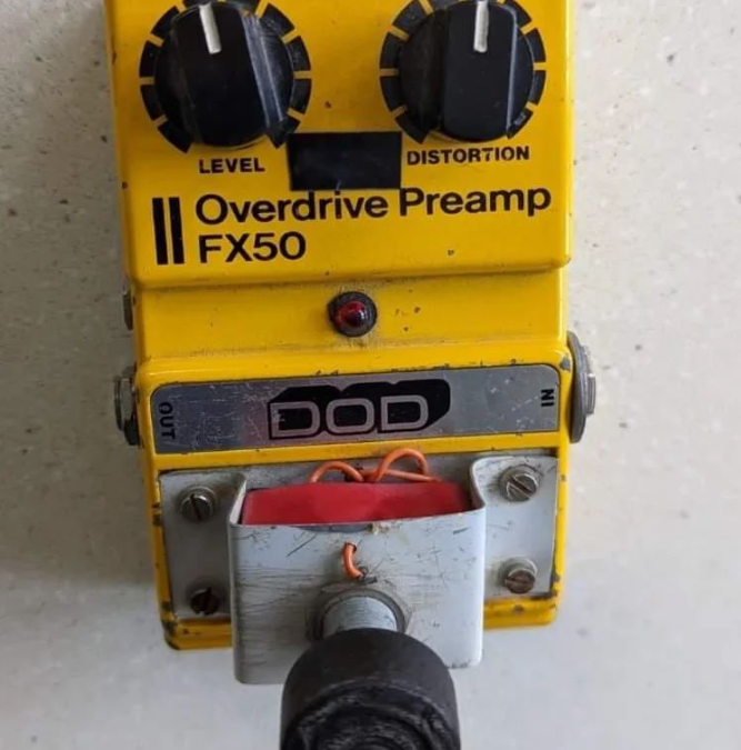 DOD’s Double Click Comedy: The Overdrive Pedal Mod with an Unconventional Switch