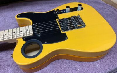 Hole-y Telecaster! Because Sometimes Two Teles Are Better Than One?