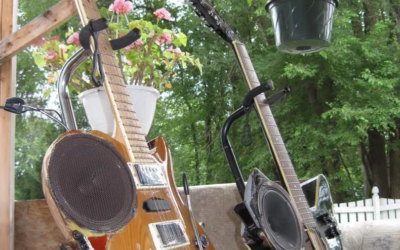 Amplify This: Guitars Meets Mad Max in a Backyard Symphony!