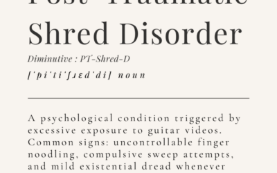 PT-Shred-D (A Condition Not Covered by Your Tone Insurance.)