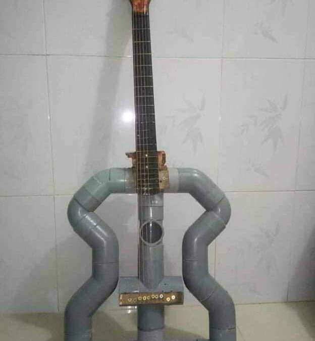 Guitar or Plumbing Tool? The Fine Line of Building a Plumber’s Guitar